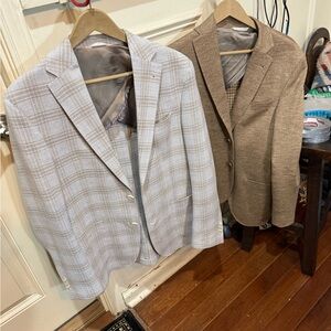Elegant Plaid and Solid Blazers for Men
